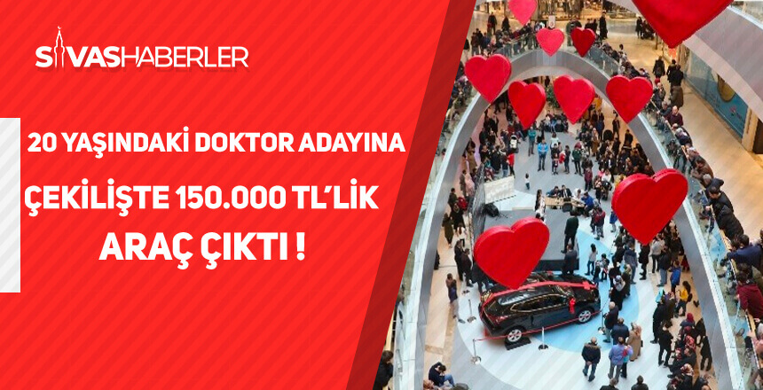 20 Yaşındaki Doktor Adayına Çekilişte 150.000 TL’lik Araç Çıktı