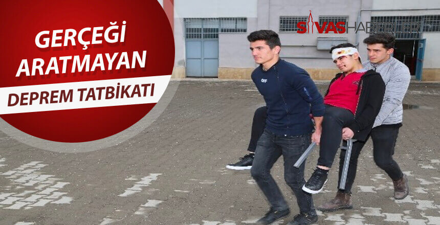 Gerçeği Aratmayan Deprem Tatbikatı