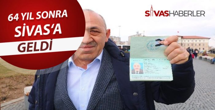 Azeri Sivas, 64 yıl sonra Sivas’a geldi