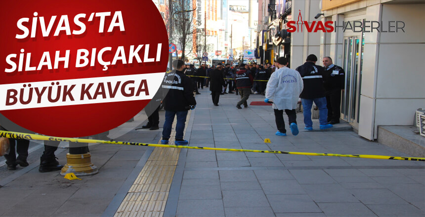 Sivas’ta meydana gelen kavgada 5 kişi yaralandı