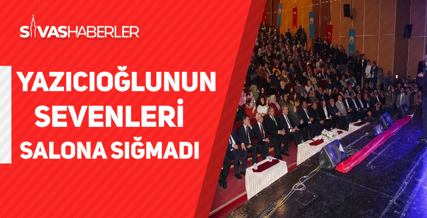 Yazıcıoğlu’nun sevenleri salonlara sığmadı