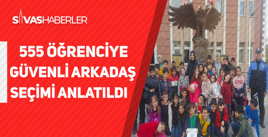Öğrencilere güvenli arkadaş seçimi anlatıldı