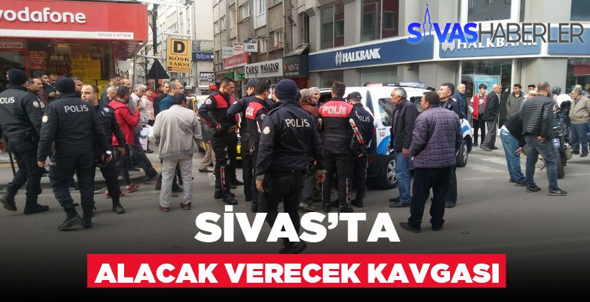 İki Grup Arasında Alacak Verecek Kavgası