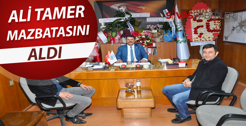 Ali Tamer Mazbatasını Aldı