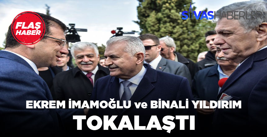 Ekrem İmamoğlu ve Binali Yıldırım Tokalaştı