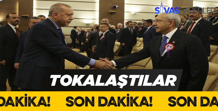 Erdoğan ve Kılıçdaroğlu Uzun Süre Sonra Tokalaştılar