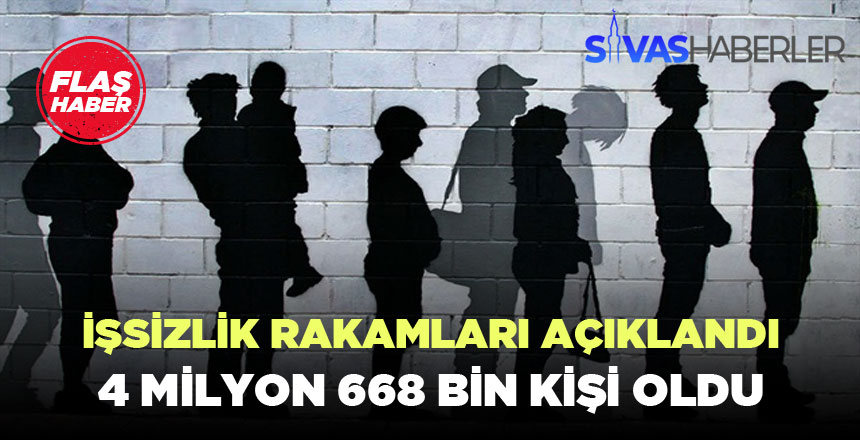 İşsizlik %14.7’ye yükselerek 4 Milyon 668 Bin Kişiye Çıktı