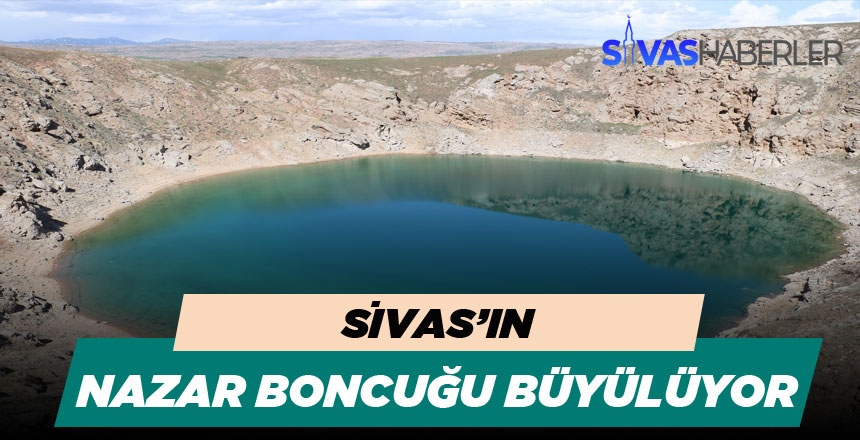 Zara Canova Köyünde ki Doğal Göl Büyülüyor