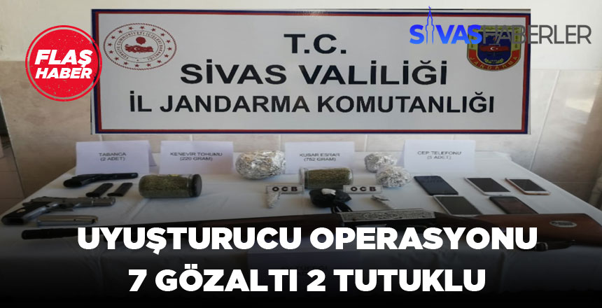 Sivas ve İstanbul’da 4 Farklı Adrese Operasyon