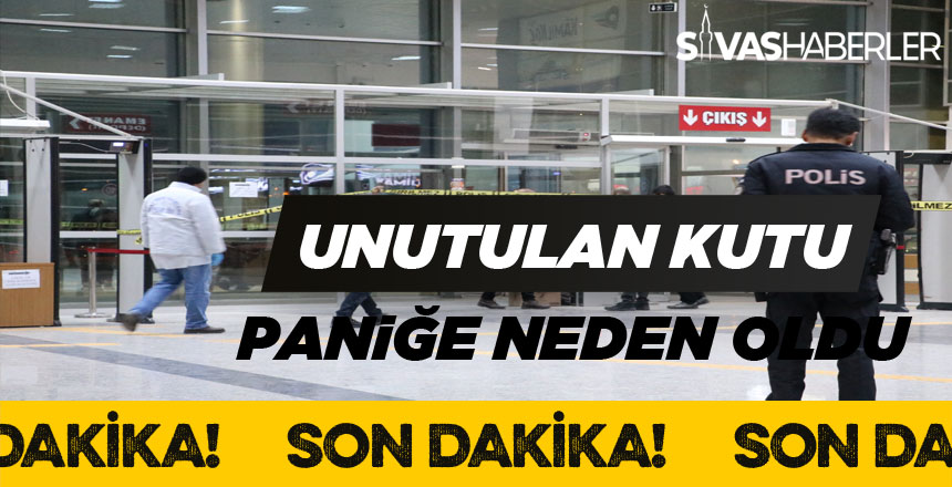 Otobüs Terminalinde Unutulan Kutu Paniğe Neden Oldu