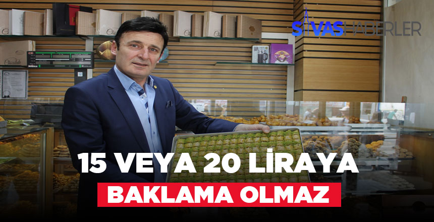 Sağlıksız baklavaya dikkat edin