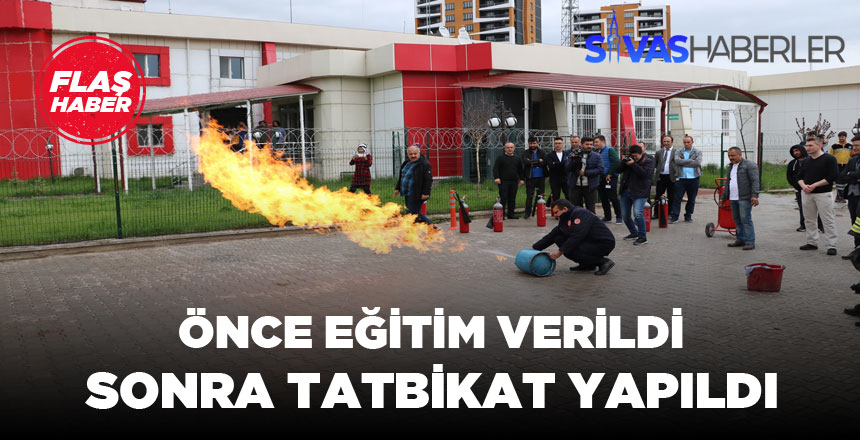 Önce Eğitim Aldılar, Sonra Tatbikata Geçildi