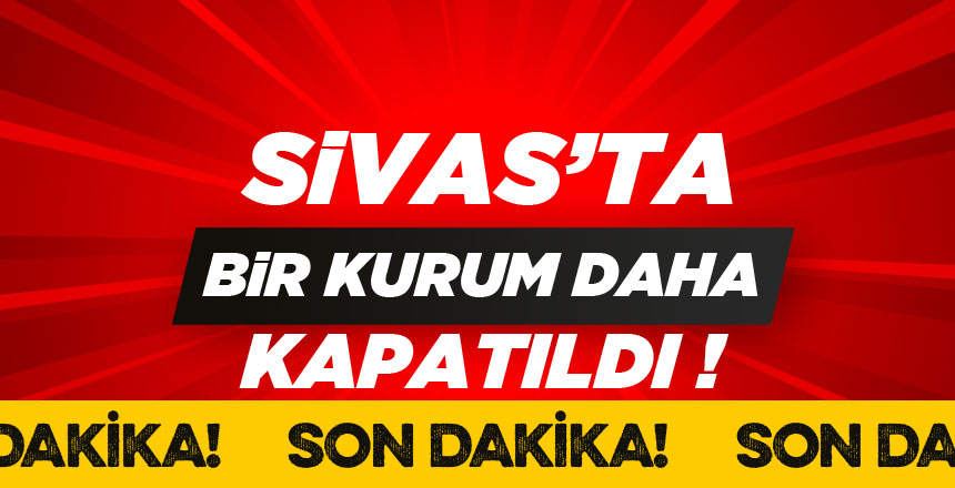 Basın İlan Kurumu Sivas Şubesi Kapatıldı