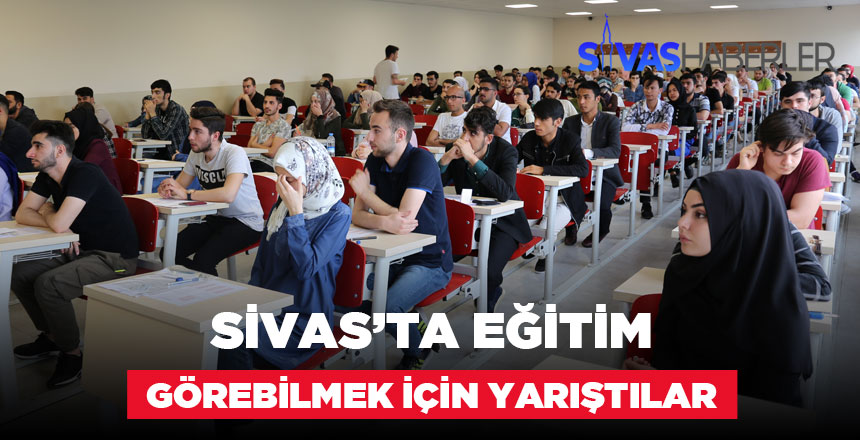 Üniversite Okumak İsteyen Öğrenciler Sınava Girdi