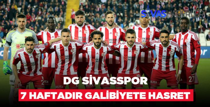 DG Sivasspor Galibiyet Hasretine Son Vermek İstiyor