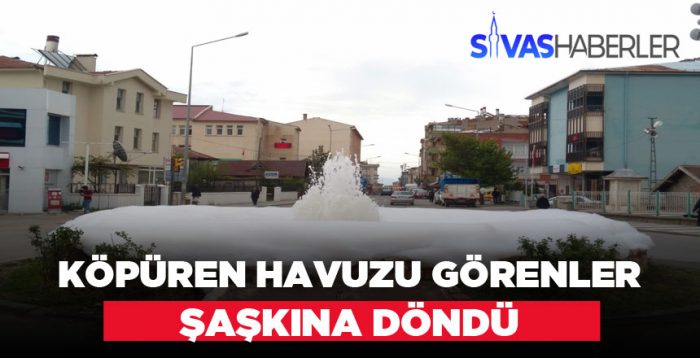 Süs Havuzuna Deterjan Attılar