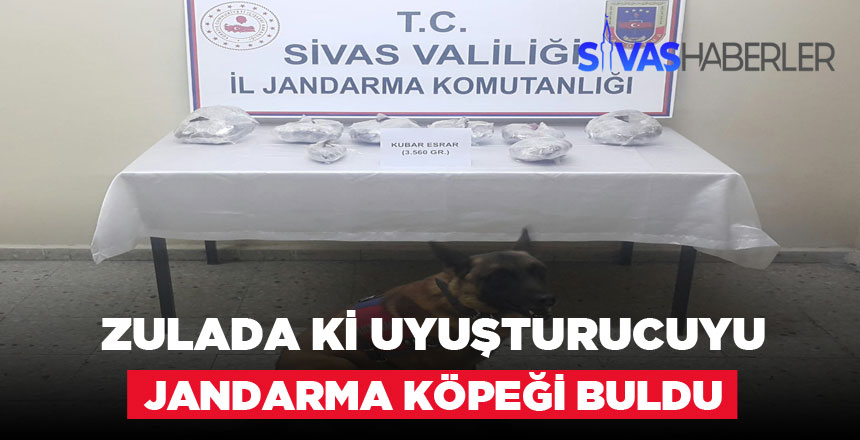 Yolcu Otobüsünde Saklanan Uyuşturucu Bulundu