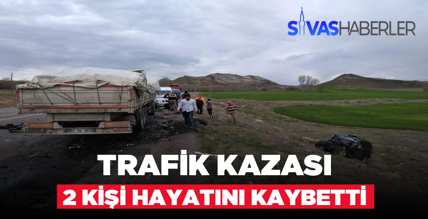 Yıldızeli – Sarkışla Yolu Üzerinde Trafik Kazası