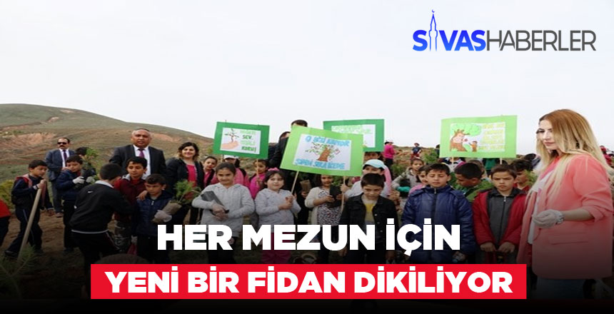 Her Yıl Mezun Olan Öğrenci İçin Bir Fidan