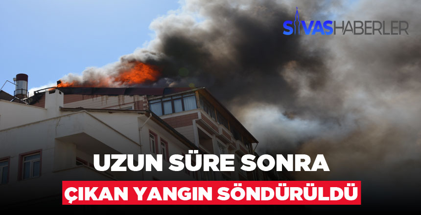 Suşehri’nde Başlayan Yangın Söndürüldü