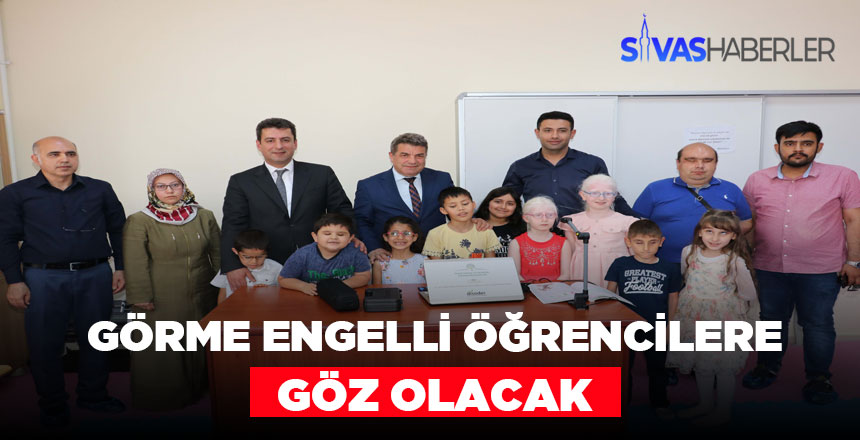 Görme engelli öğrenciler için özel set