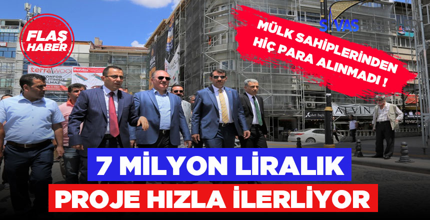 Tarihi Kent Meydanı projesi hızla ilerliyor