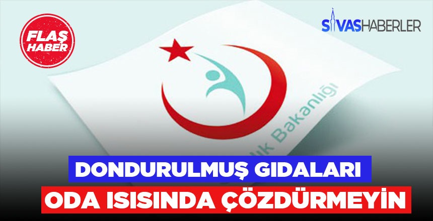 Dondurulmuş Gıdaları Oda Isısında Çözdürmeyin
