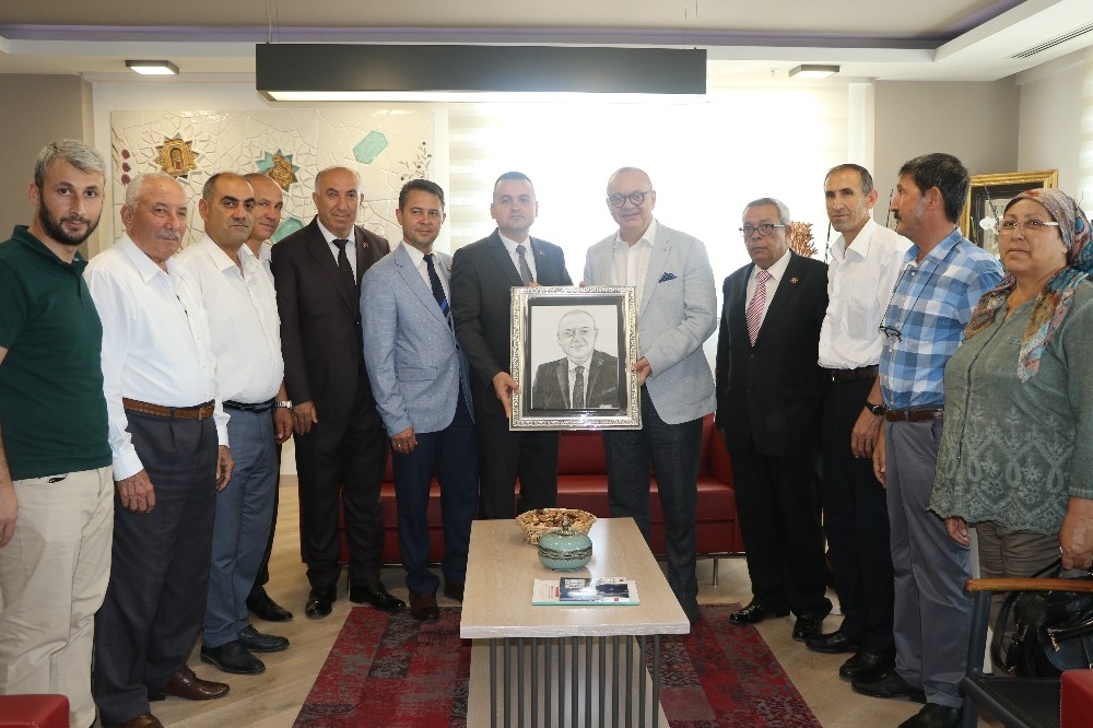 Başkan Ergün, Başkan Taydaş’ı ağırladı