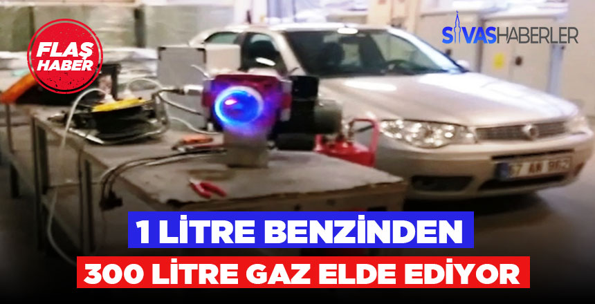 Müthiş buluş benzini gaza çeviriyor