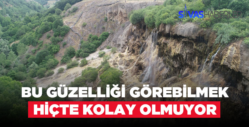 Biraz yorularak Sivas’taki bu güzellikleri sizde görebilirsiniz