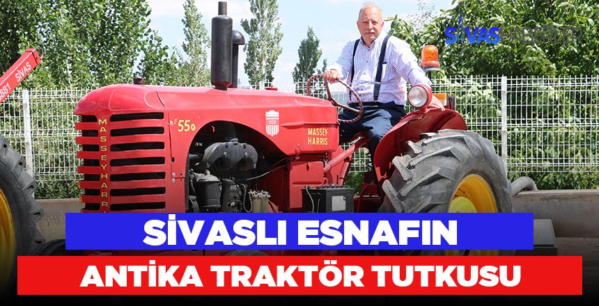 Sivaslı esnafın traktör tutkusu