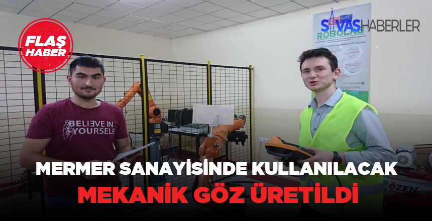 Mermerlerin sınıflandırılması için mekanik göz kullanılacak