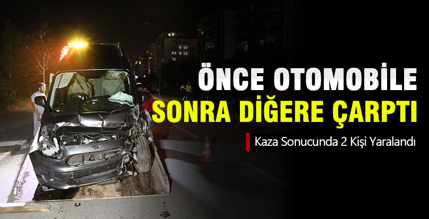 Sivas Muhsin Yazıcıoğlu Bulvarı’nda Kaza: 2 Yaralı