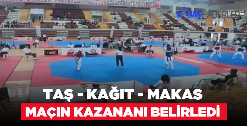 Sonucu Taş-Kağıt-Makas yaparak belirlediler