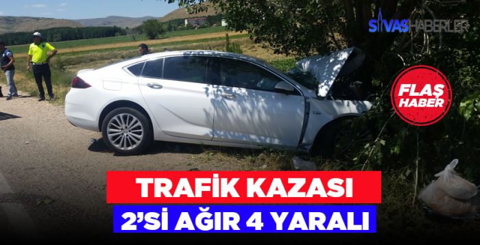 Tokat-Sivas karayolu üzerinde trafik kazası