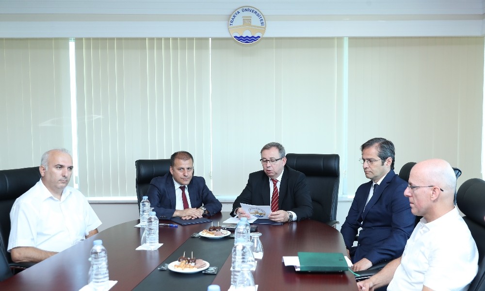 Trakya Üniversitesi ile KOSGEB Edirne İl Müdürlüğü, iş biriliği protokolüne imza attı