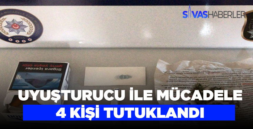 Sivas’ta uyuşturucu operasyonları hız kesmeden sürüyor