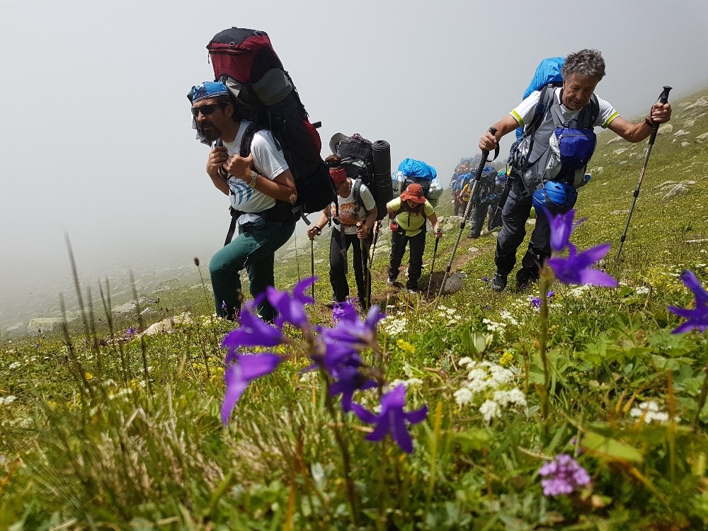3 bin 492 rakımda Uluslararası Dağcılık ve Yayla Şenliği düzenlendi