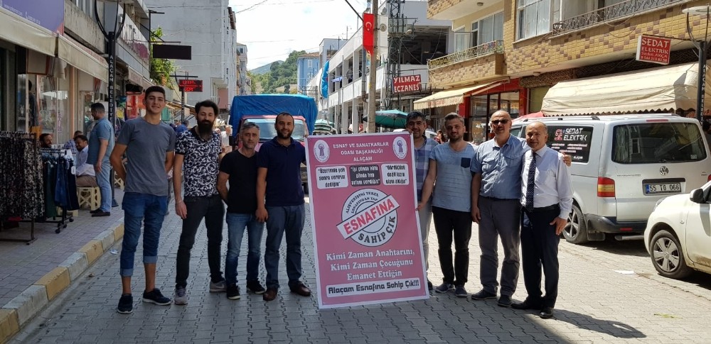 “Alaçam Esnafına Sahip Çık” kampanyası
