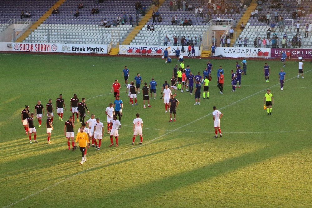 Balıkesirspor – Afjet Afyonspor hazırlık maçında gerginlik