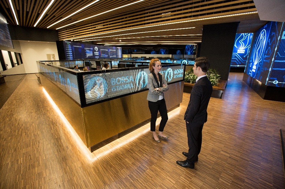 Borsa ilk yarıda yükseldi