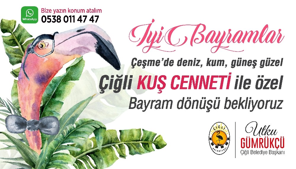 Çiğli’nin incisi Kuş Cenneti misafirlerini bekliyor