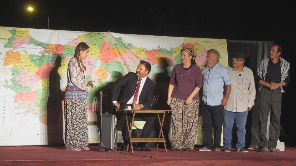 Ermenek’te “Hikaye-i Kaymakam” sahnelendi