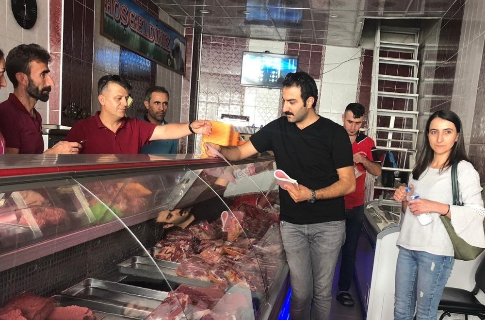 Hakkari’de bayram öncesi kasaplar denetlendi