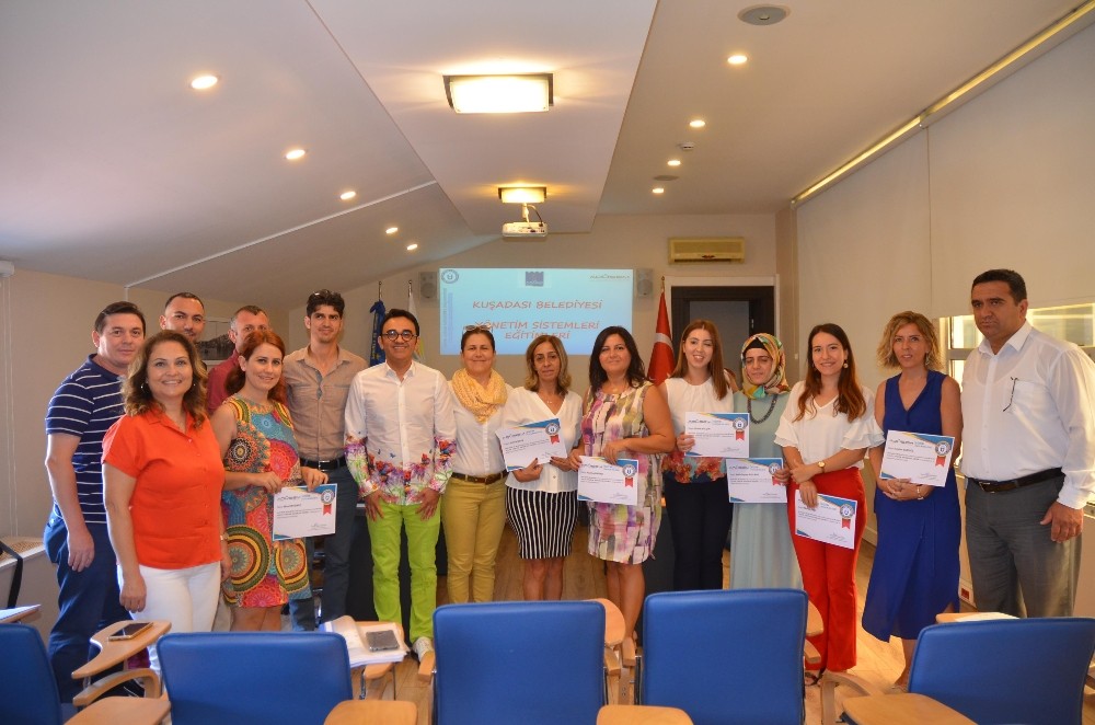 Kuşadası Belediyesi personeline kalite yönetim sistemleri eğitimi