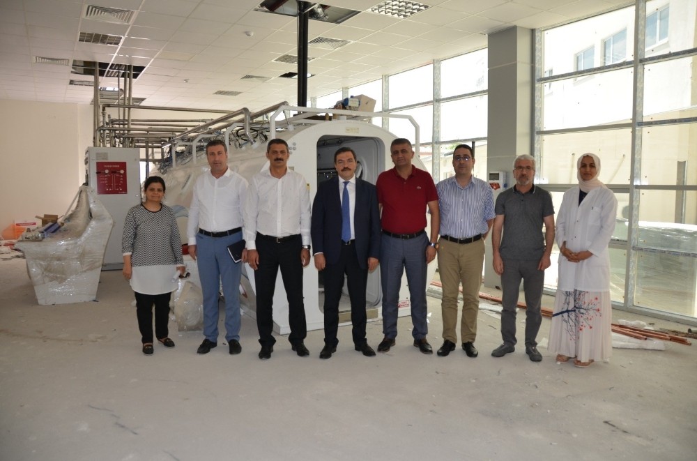 Malatya’ya hiperbarik oksijen tedavi cihazı gönderildi