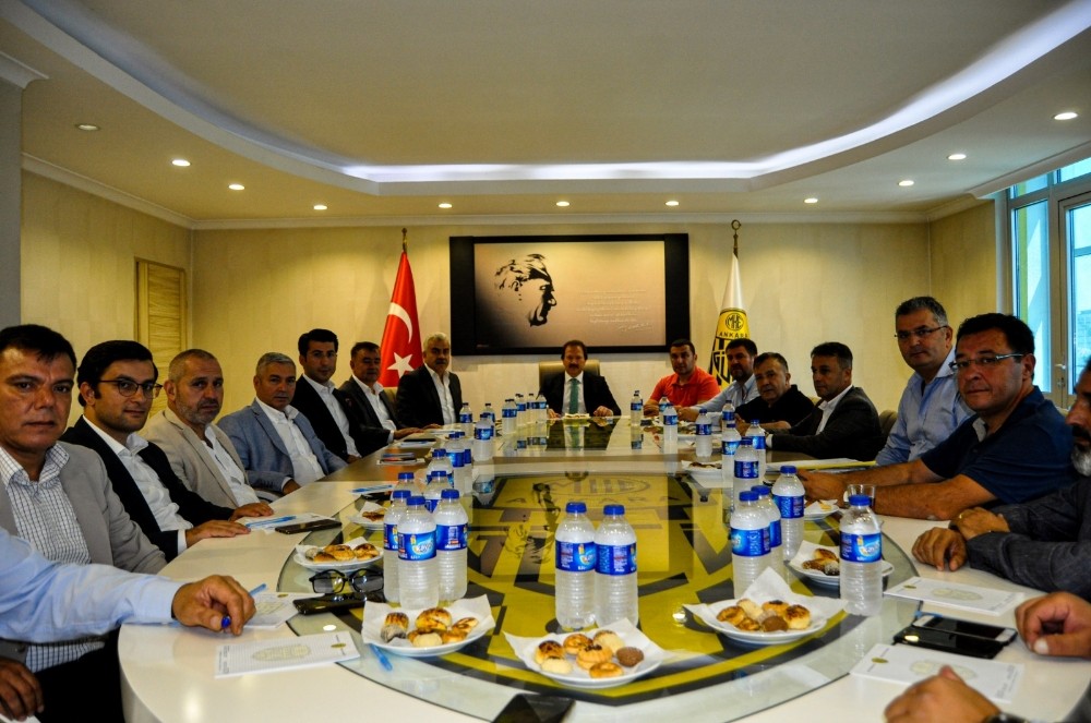 MKE Ankaragücü yönetim kurulunda görev dağılımı yapıldı