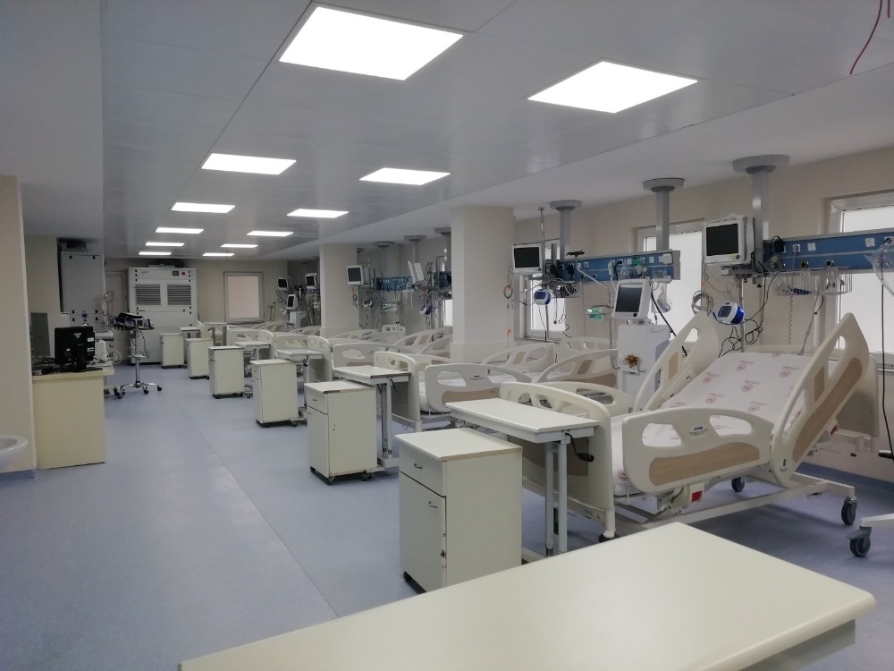 Ordu Devlet Hastanesinde 10 yataklı yoğun bakım ünitesi hizmete girdi