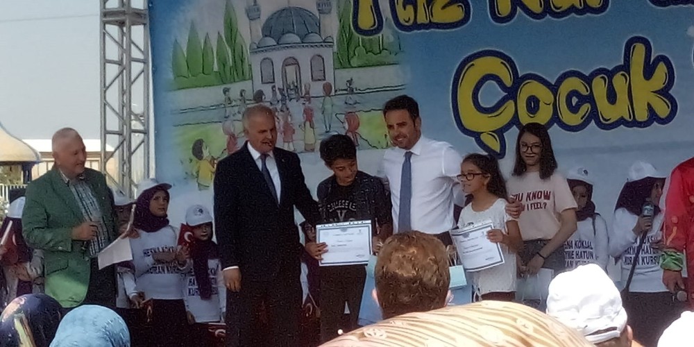 ’Ramazan ve infak’ konulu resim yarışmasının il ikincisi Pazarlar’dan