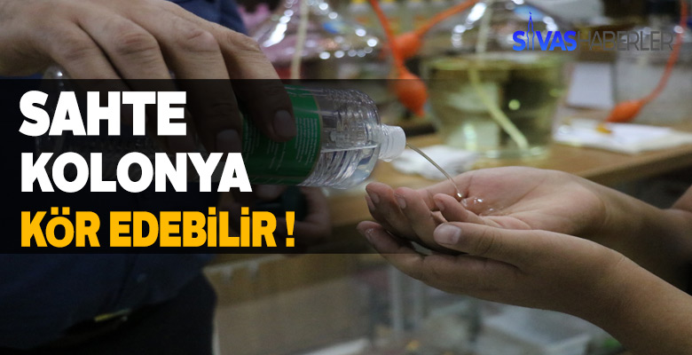 Bayram alışverişinde sahte kolonyaya dikkat